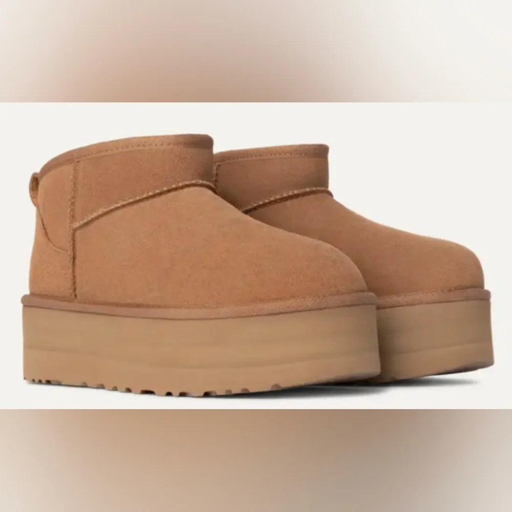 UGG Classic Ultra Mini Platform Boots Size 11 Used Exc MSRP $170